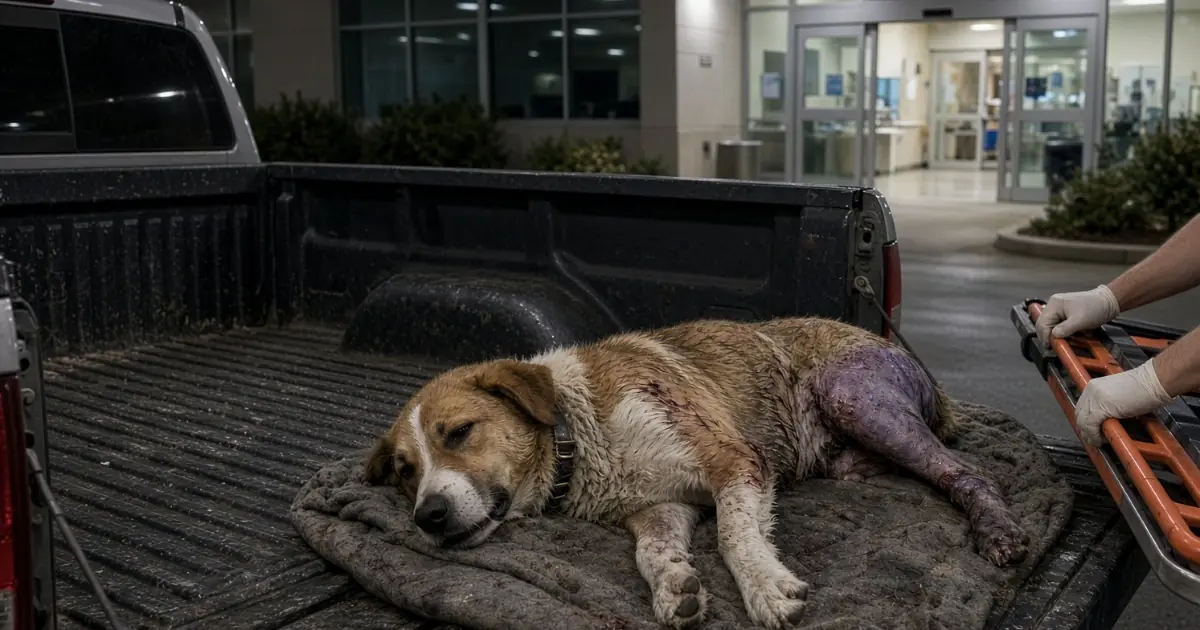 Cody Was Hit by a Car and Rushed to the ER—His Shattered Rear Leg Was Only the First Emergency Doctors Found
