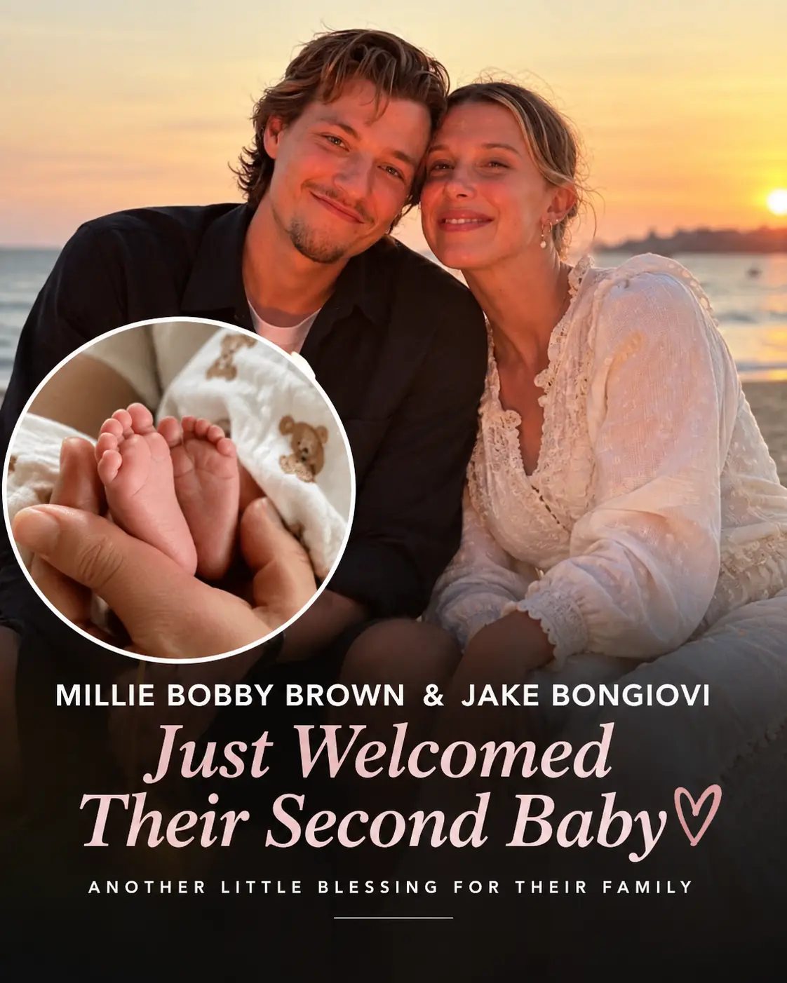 Millie Bobby Brown and Jake Bongiovi Welcome Their Second Child Through Adoption, Growing Their Family to Four