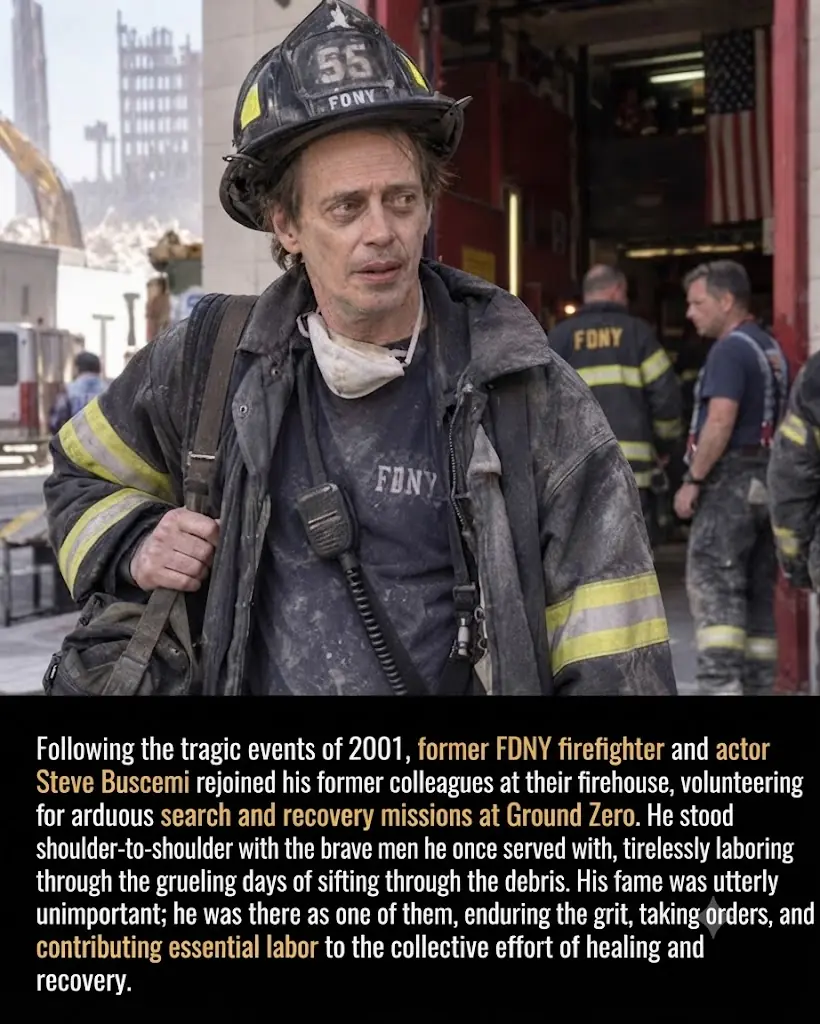 Steve Buscemi Returned to Ground Zero: The Actor Who Went Back to His Firehouse