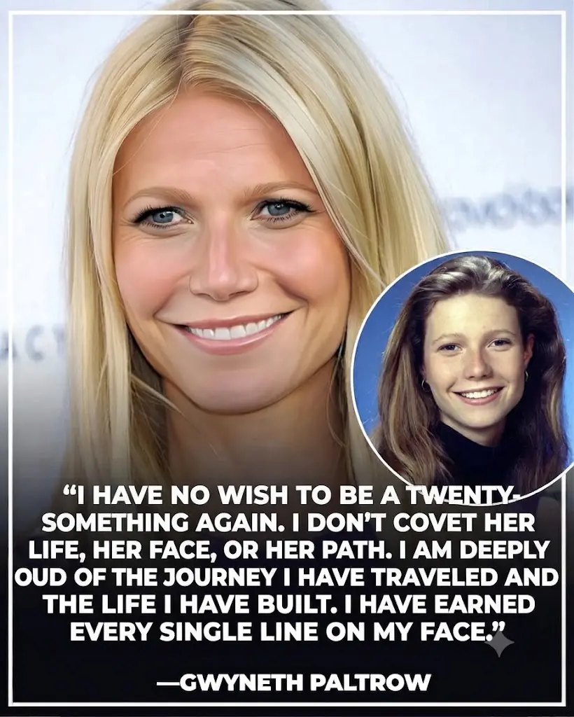Gwyneth Paltrow Is Rewriting Her Relationship With Aging: “I’ve Earned My Wrinkles”