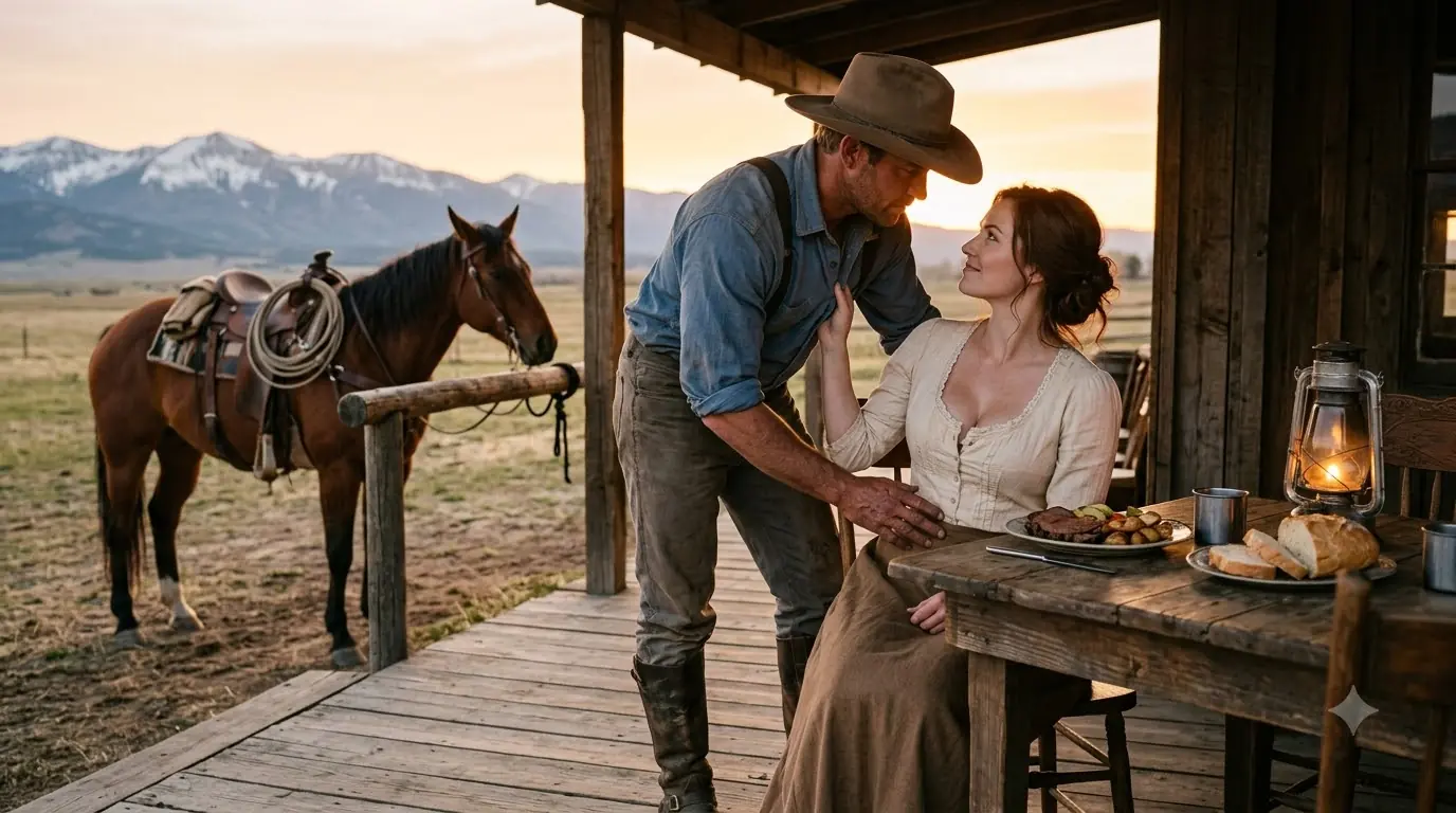 She Asked for Scraps at a Lonely Ranch — Then The Rancher Gave Her a Full Plate