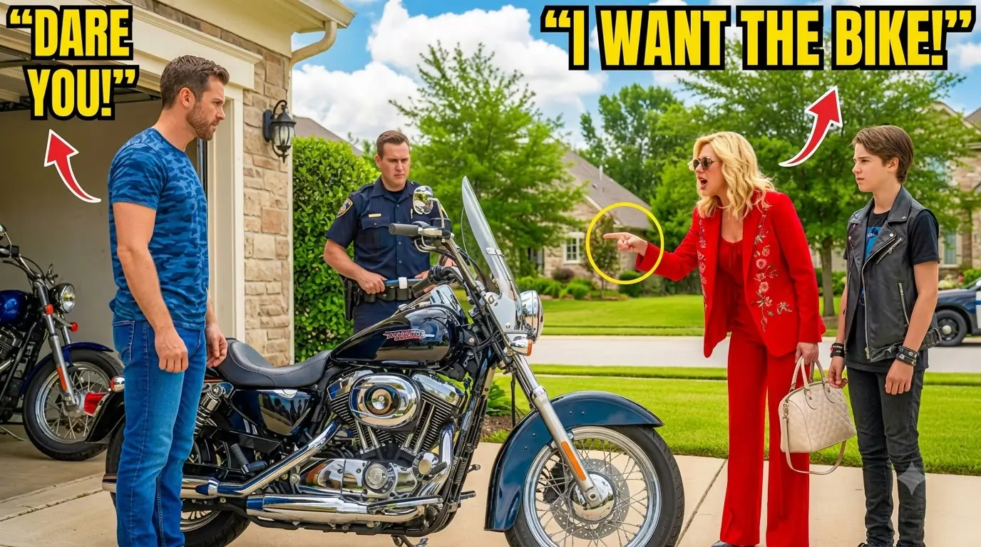 HOA Karen Called the Cops After Her Son Demanded My Harley — While I Was Briefing the State Attorney