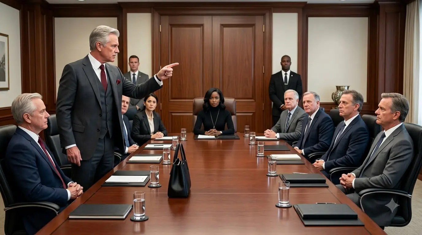 CEO Told “You Don’t Belong” at Board Meeting — She Fires the Entire Board