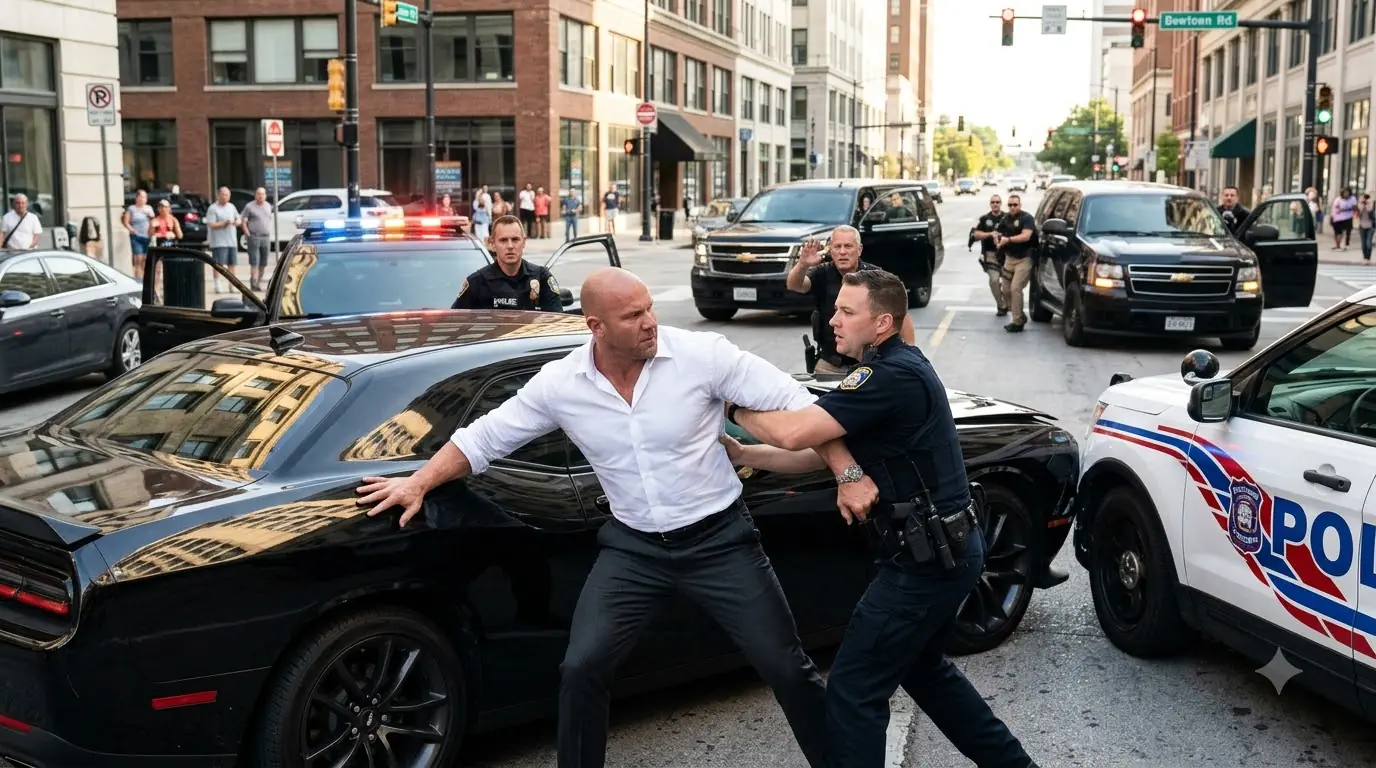 Police Rammed His Car and Tried to Take Him Down, Then the FBI Convoy Arrived