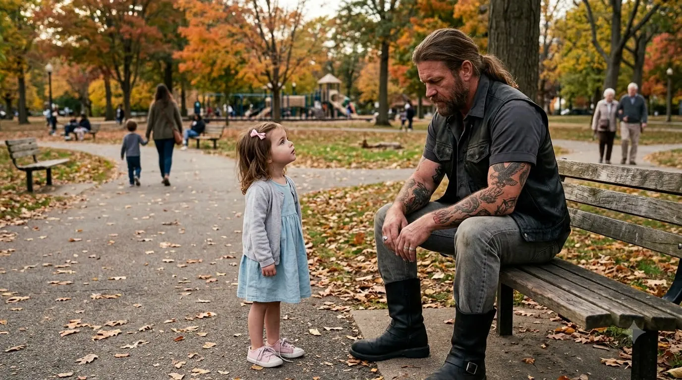 "Are You Lost Too, Mister?" A Girl Asked This Hell's Angel — Then He Found The Truth Behind