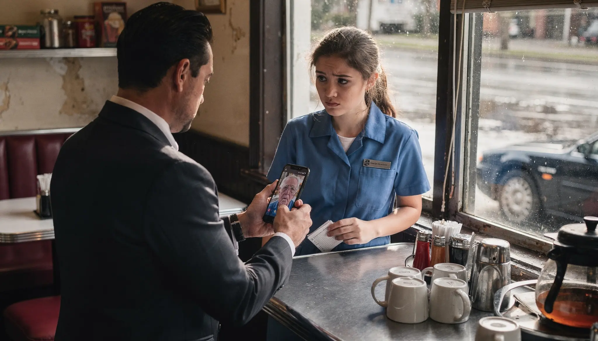 Waitress Helped an Old Man Unaware of Who He Was — The Next Day, He Came Back Looking For Her