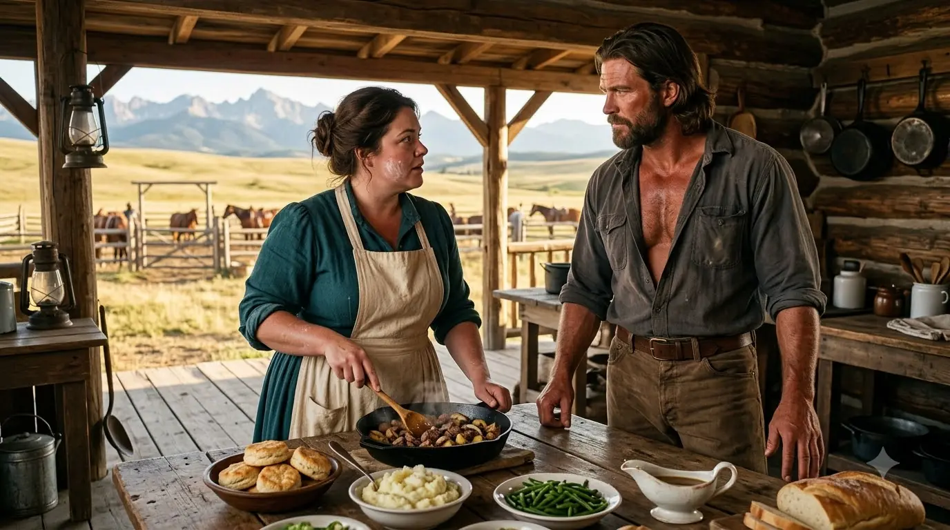 He Hired a Desperate Widow to Cook for His Empty Ranch — Then Her Children Turned His Silent House Into a Home