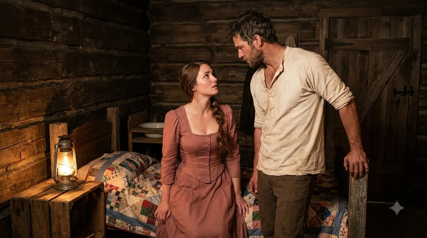 He Offered a Rejected Mail-Order Bride One Safe Night on His Ranch — Then Whispered, “Choose Me, and I’ll Spend Every Sunrise Proving You Belong Here”