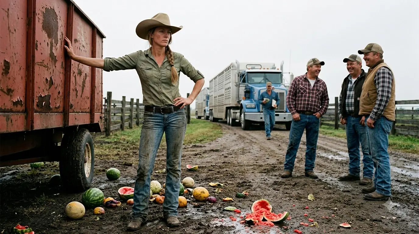 They Shamed Her “Garbage Field” for Weeks — Then Farmers Started Lining Up With Cash at Her Driveway