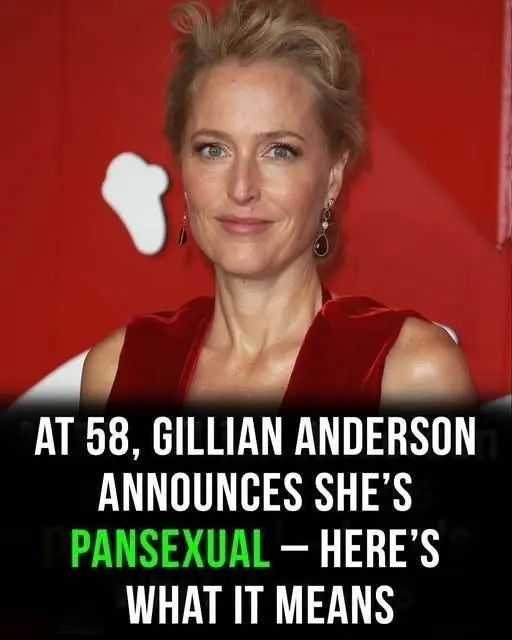 Gillian Anderson Opens Up About Identifying as Pansexual at 58
