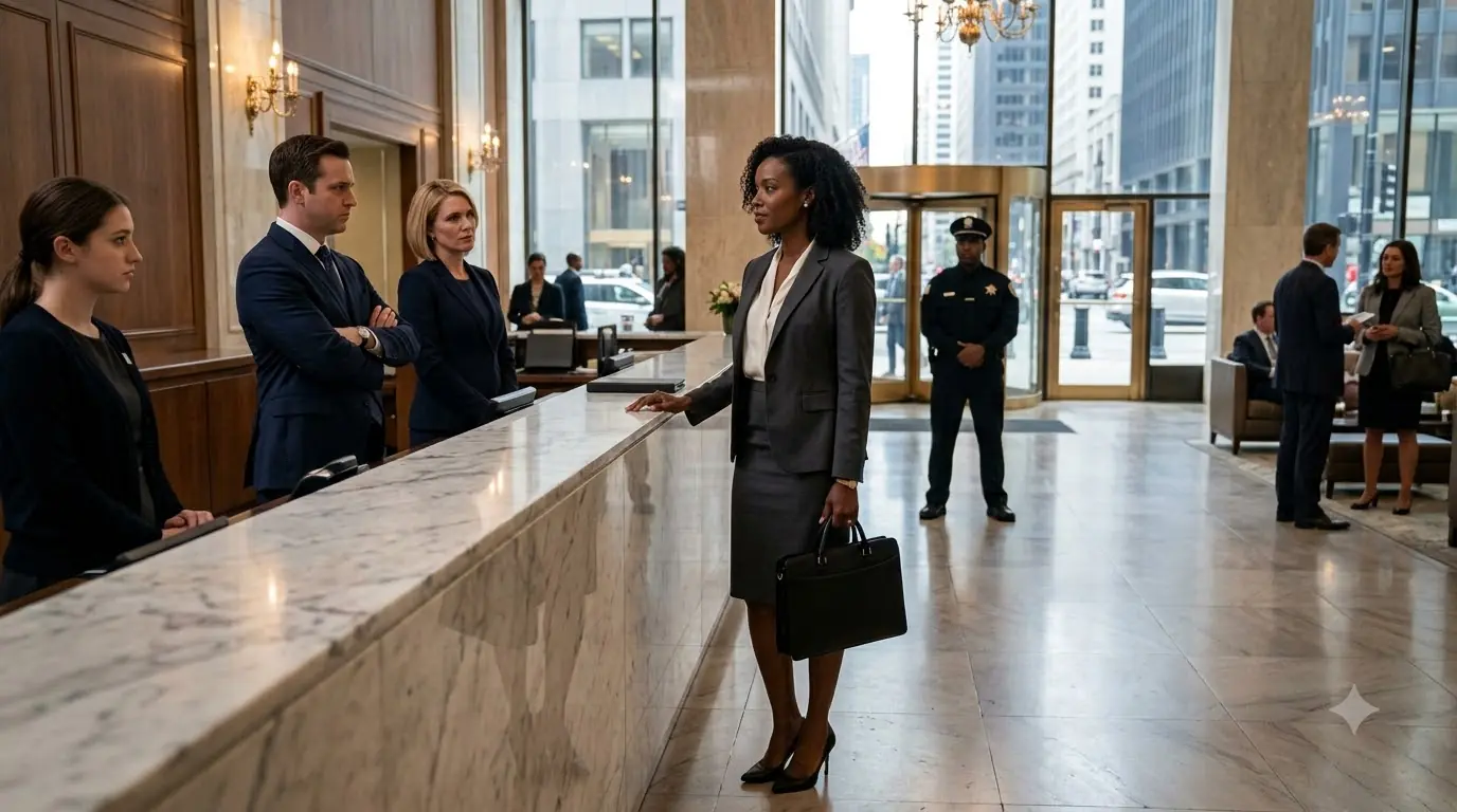 CEO Kicked Out of Her Own Bank — Her Legal Team Storms In Hours Later