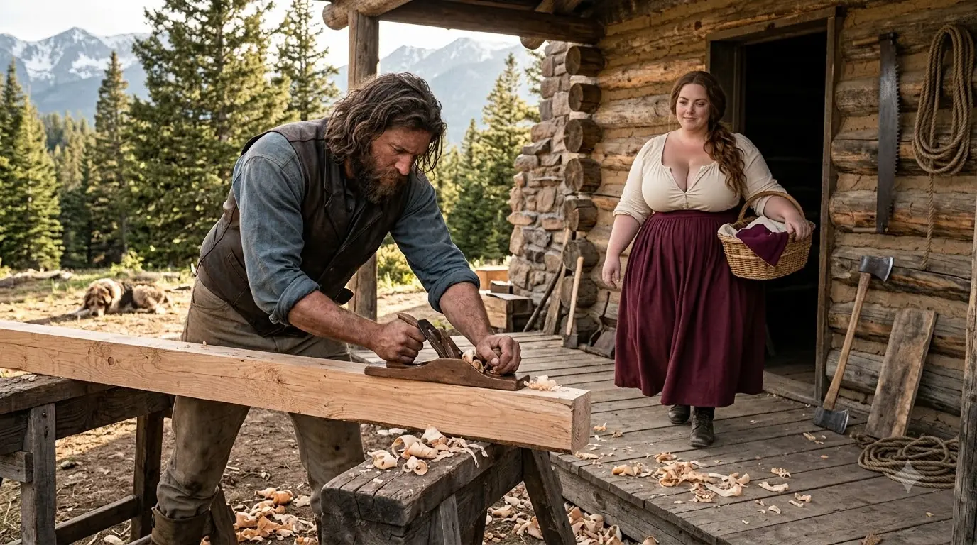 They Said the 300-Kilo Woman Would Never Be Loved — Then the Mountain Man Built a Cabin Around Her