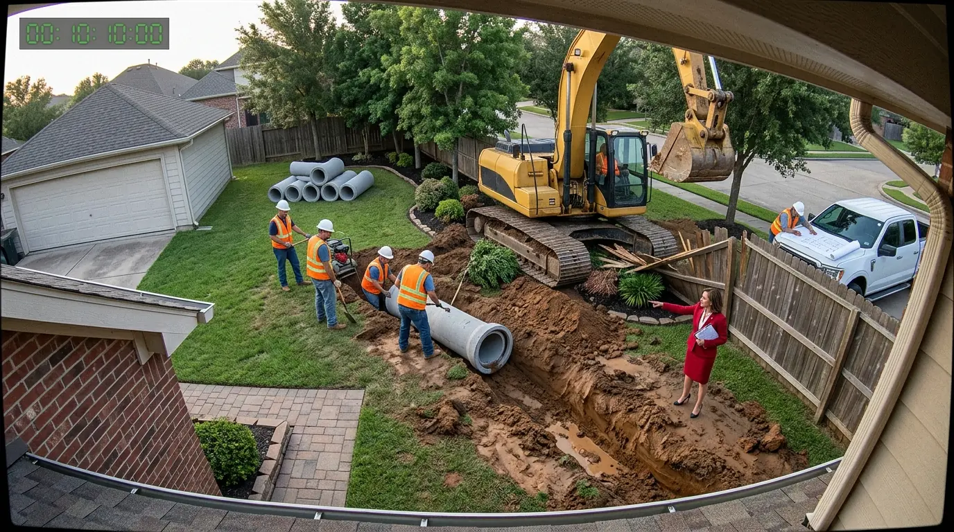 HOA Dug a Storm Drain Through My Yard — Then the County Records Forced Them to Tear It Out