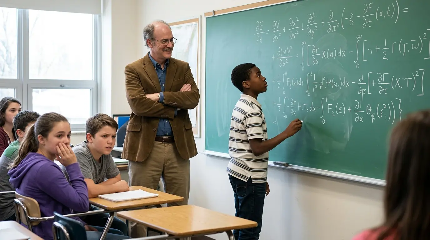 Teacher Told Black Student "Solve this EQUATION and My Salary is Yours"