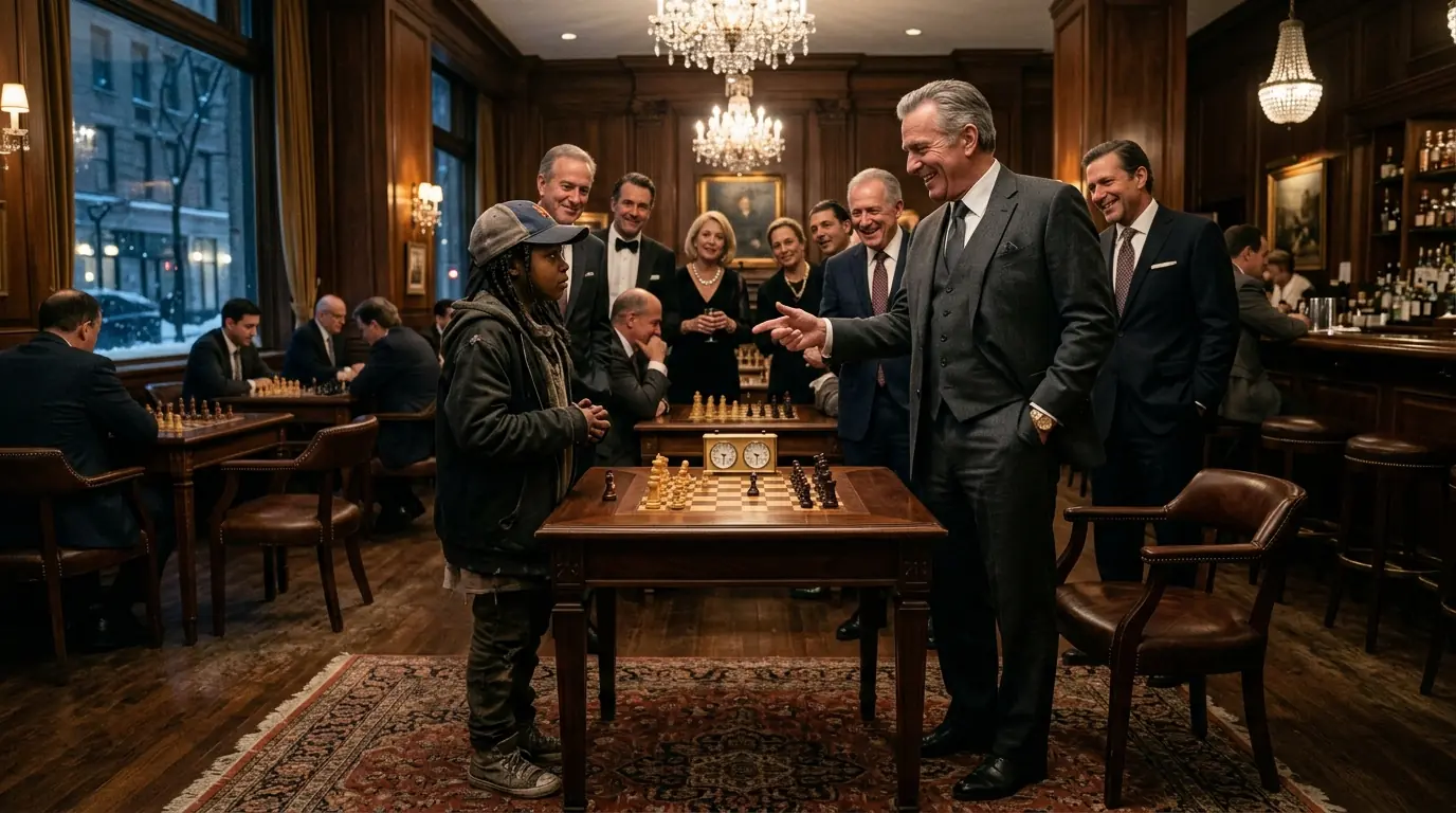 "Sir, Can I Play For Food?" They Laughed At The Homeless Girl — Not Knowing She's A CHESS PRODIGY!