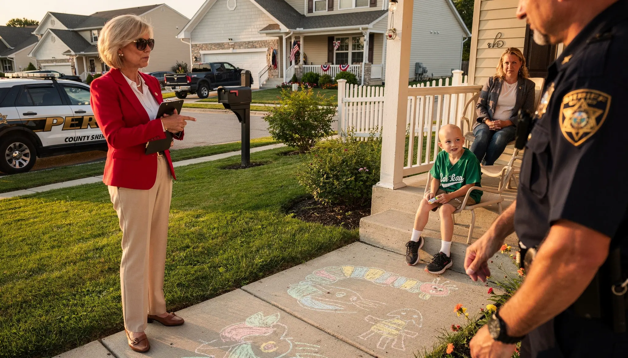 HOA Karen Called Cops on My Bald Daughter — She Didn’t Know I’m the Officer Who Responded