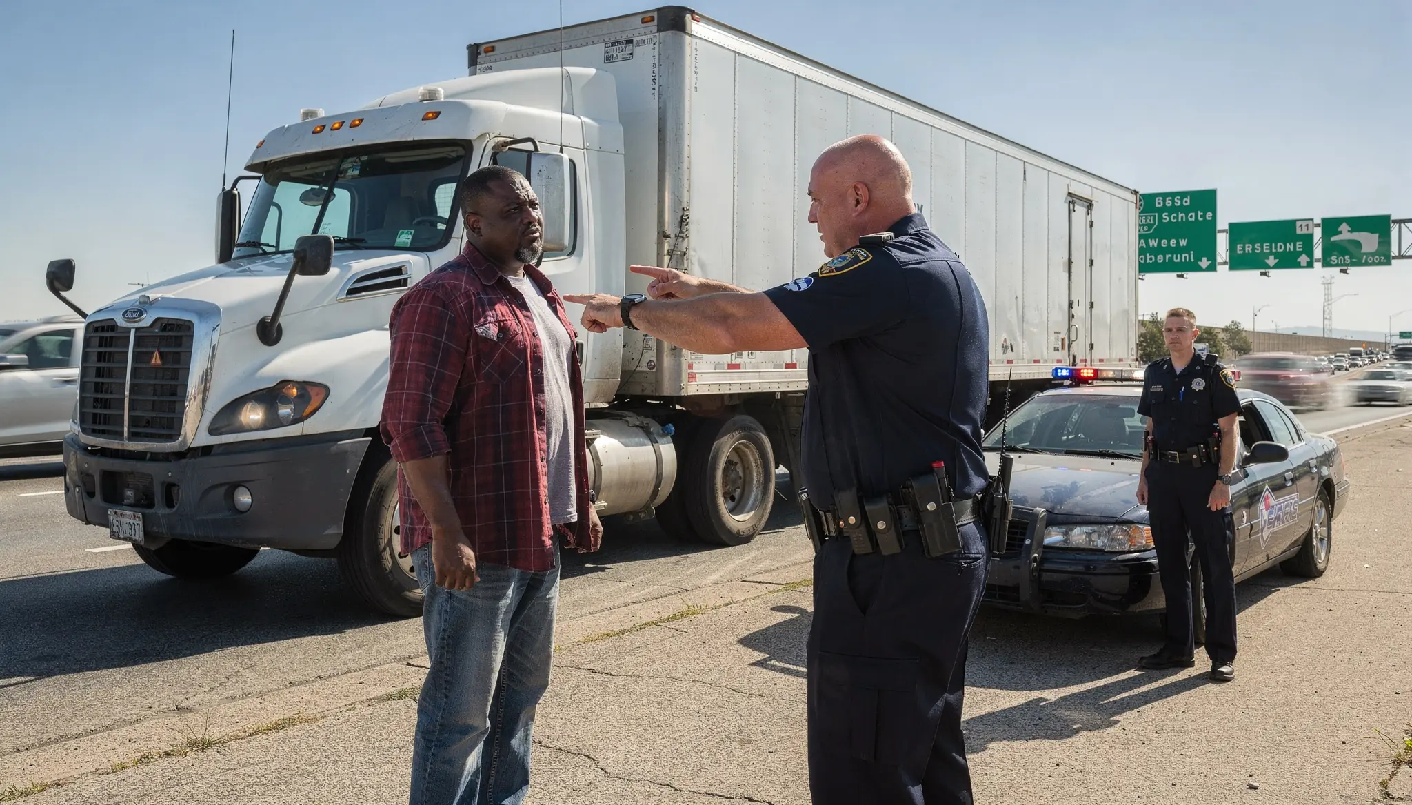 "$500 To Use My Highway" Cops Told The Black Trucker — Unaware They Realizes His Cargo