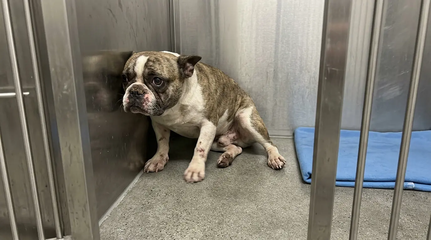 Frankie Is Finally Somewhere Safe—But Every Metal Sound Still Sends His Shaking Body Deeper Into the Corner