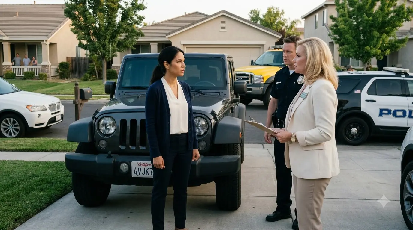 HOA Karen Cut My Lock to Snatch My Jeep — Didn't Know Who It Belonged To
