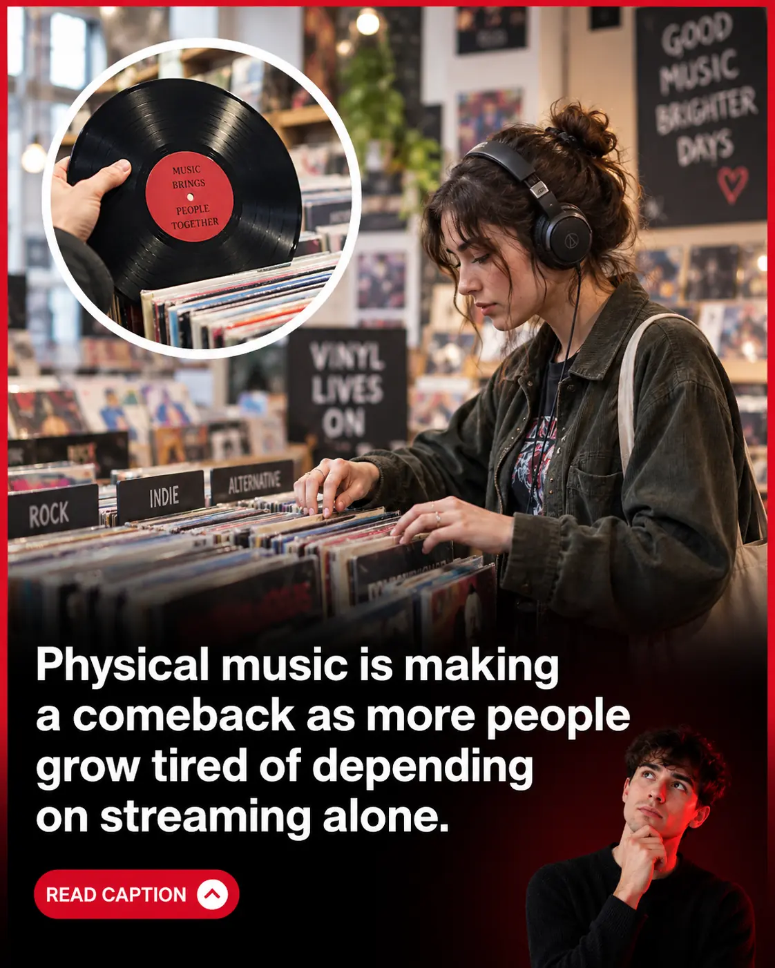 Americans Are Falling in Love With Owning Music Again as Vinyl Makes a Major Comeback 💿🎵