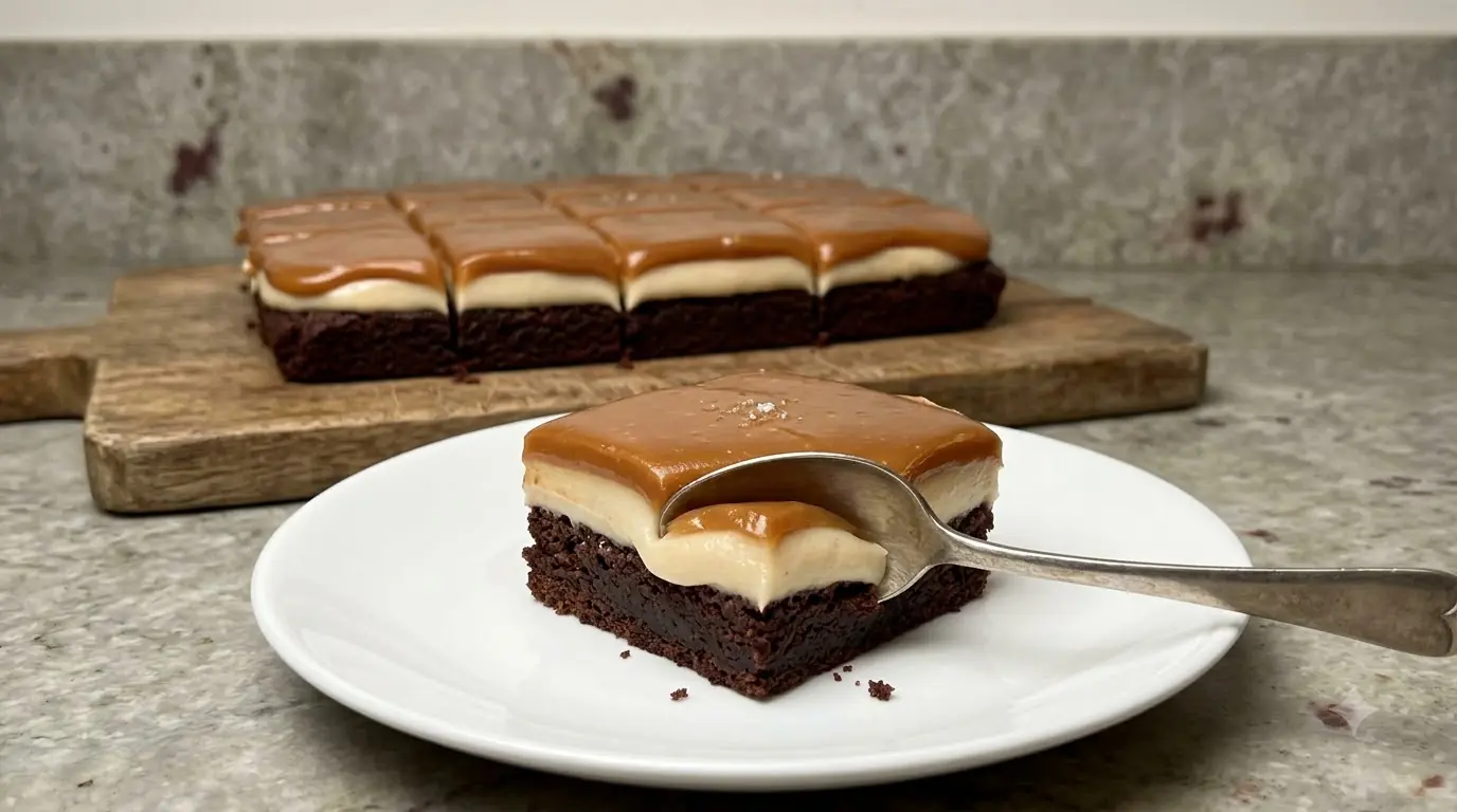 Salted Caramel Brownies – Fudgy, Rich & Swirled with Caramel
