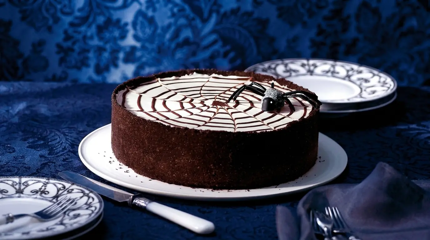 Spiderweb Cheesecake Recipe