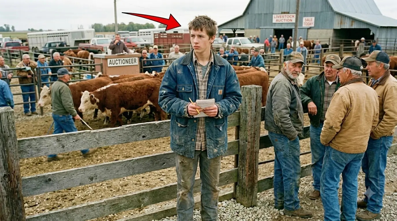 They Mocked the Teen Farmer at the Auction…Until He Spoke