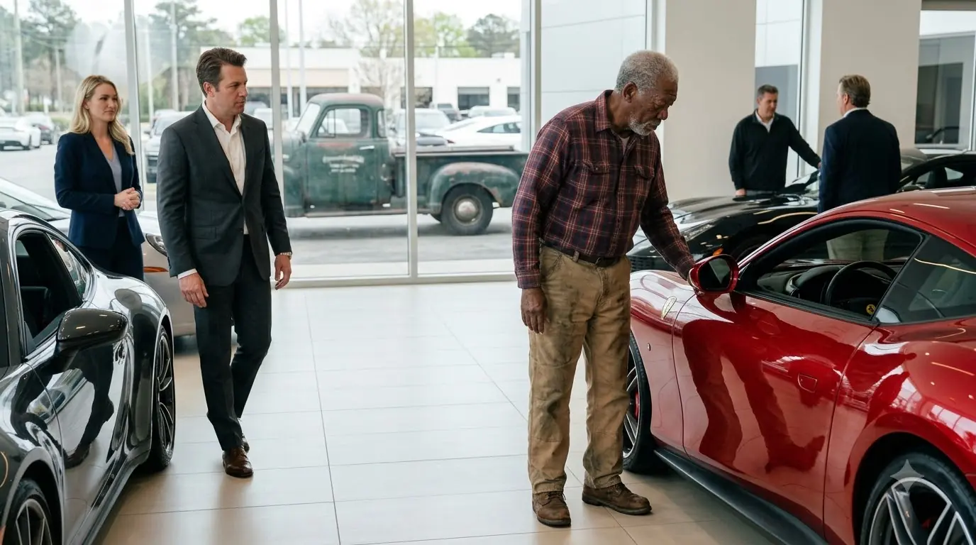 Manager Mocked an Elderly Man — Then the Owner Walked In and Called Him Dad