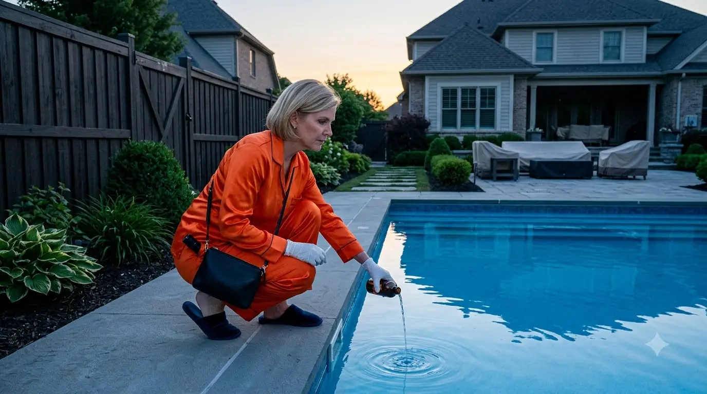 Homeowner’s Family Started Itching After Swimming — Then Police Found the Same Chemical in Three Pools