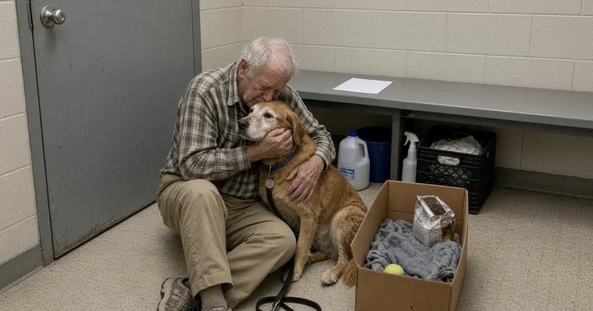 Buddy’s Owner Entered a Nursing Home Without Him—The Senior Dog Kept Waiting to Leave Together
