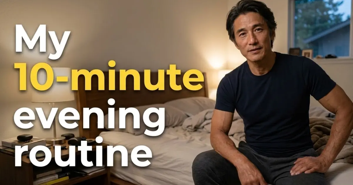 My 10-Minute Evening Routine