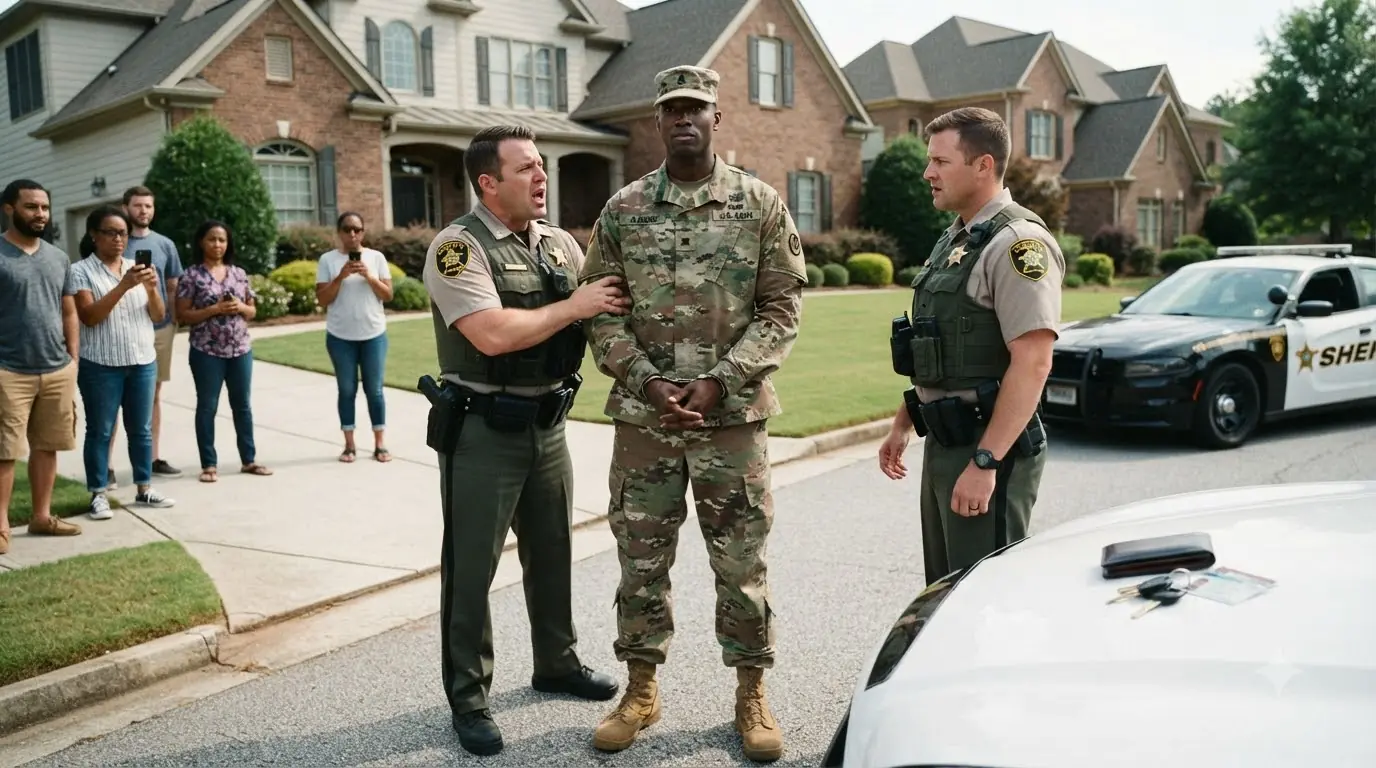 Homeowner Handcuffed Outside His Own House — Then One Phone Call Made Every Deputy on Scene Go Silent
