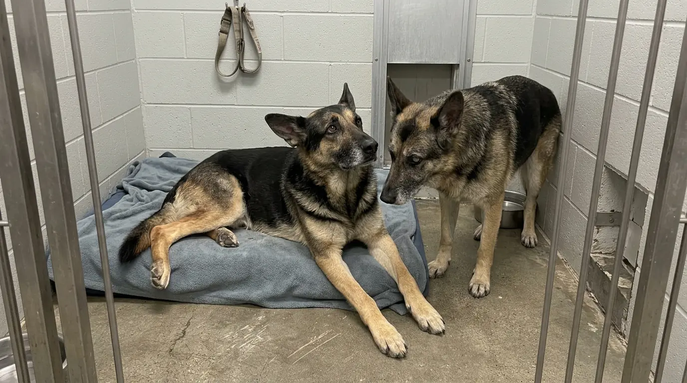 Rex Never Leaves His Bed Until Echo Finds Him and Touches His Shoulder