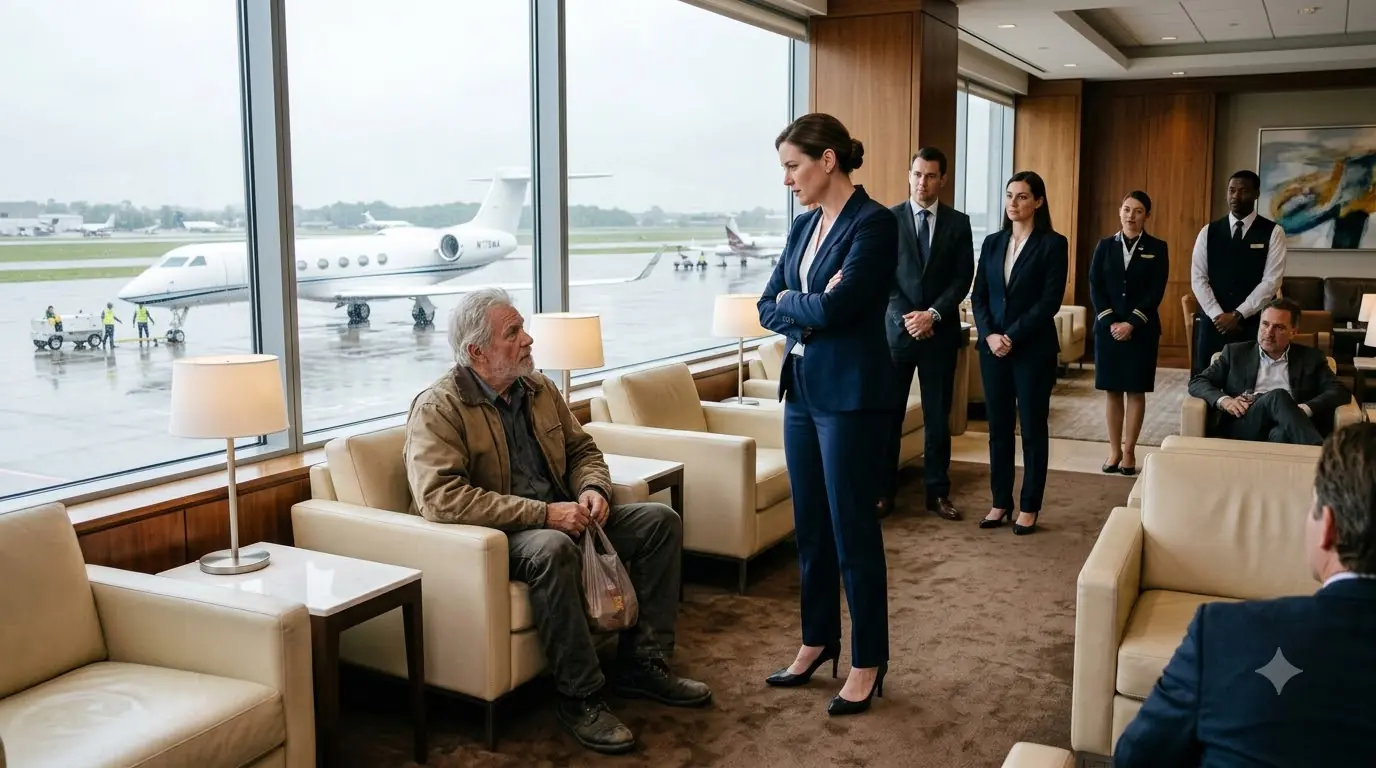 They Tried to Throw an Elderly Man Out of the Private Lounge — Then Learned He Owned the Jet Waiting Outside