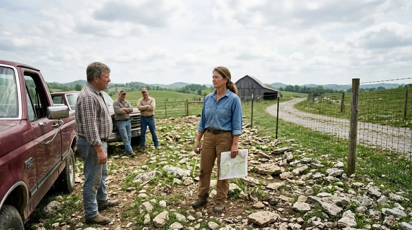 The Banker Said No One Would Buy a Farm Full of Rocks — A Mason Paid Cash for the Field by the Ton