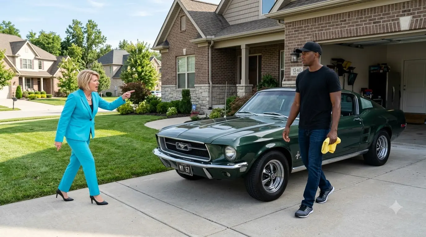 She Reported a Homeowner’s Classic Mustang Stolen — Then Police Found Her Own Signature on the Title Transfer