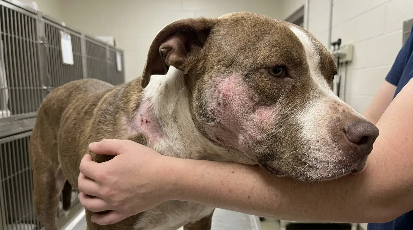 Rosie Can Only Sleep on One Side—The Moment Her Injured Face Touches the Bed, She Wakes Up