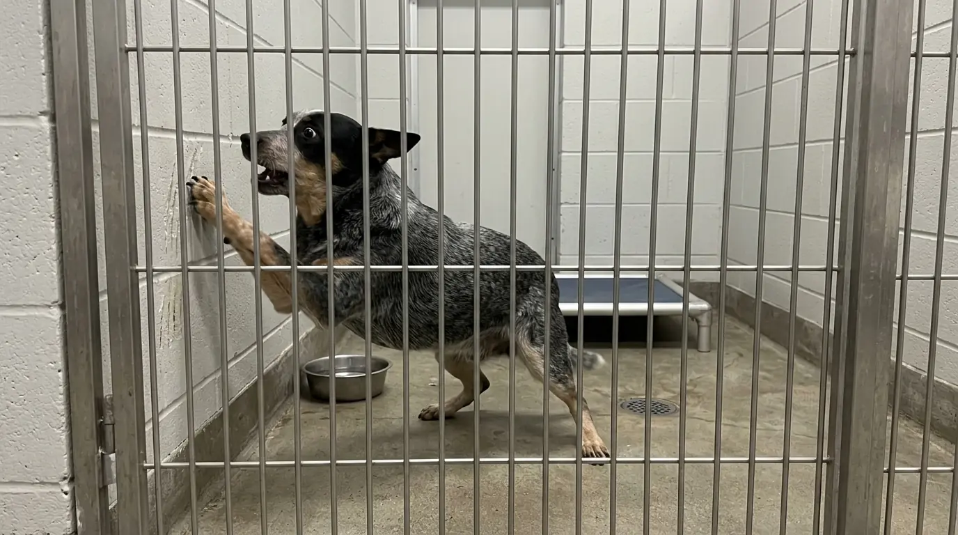 Lola Watches Other Dogs Pass Without a Sound—Then Panics the Second They Disappear Around the Corner