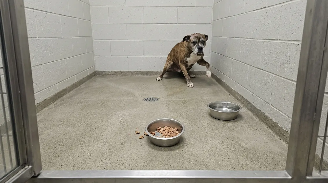 Jasper Can Be Eating Normally—Then Suddenly Attacks His Own Food Bowl and Becomes Too Frightened to Go Near It