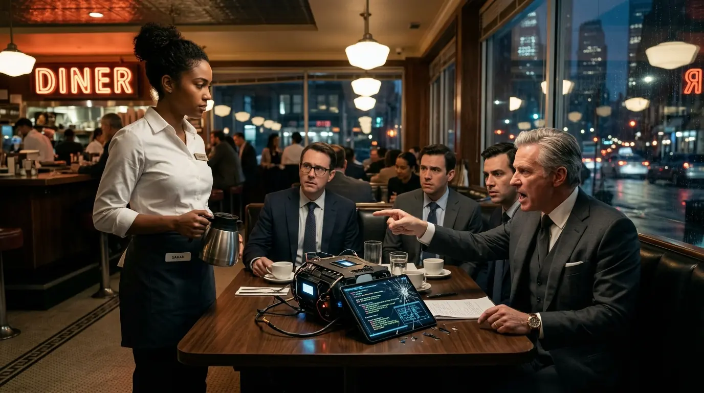 "Fix This And I'll Give You $100M," Billionaire CEO Sneered — Then The Waitress Solved It Easily