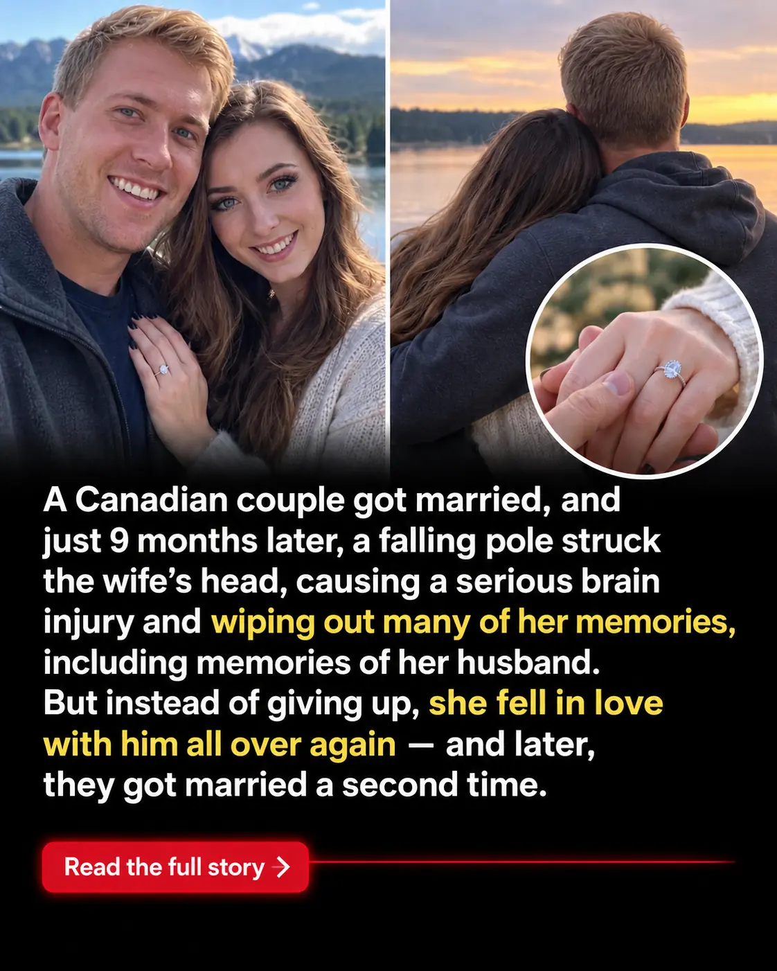 She Forgot Her Husband After a Brain Injury—Then Fell in Love With Him All Over Again