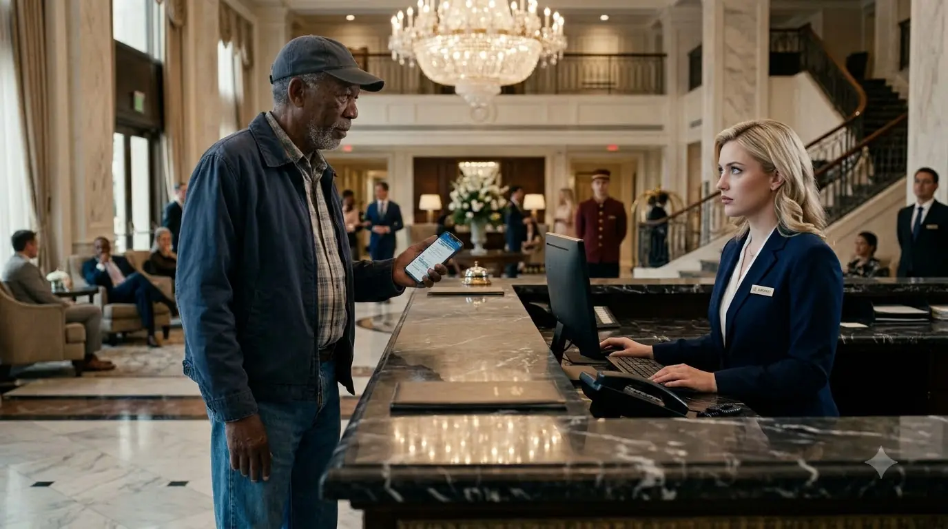A CEO Books a Room in His Own Hotel — Receptionist Doesn't Realize He's the Owner