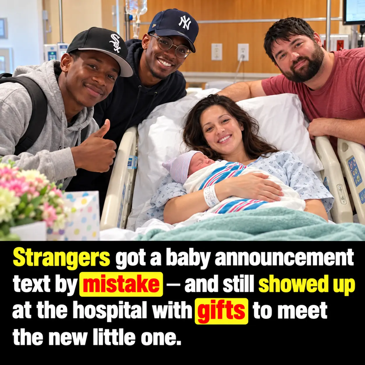 A Wrong Number Led Two Strangers to Show Up at the Hospital With Gifts for a Newborn