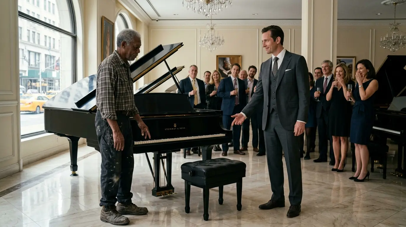 "Play Without Mistakes And I'll Give You The Piano For $150,000!" — He Didn't Know He is Piano Master