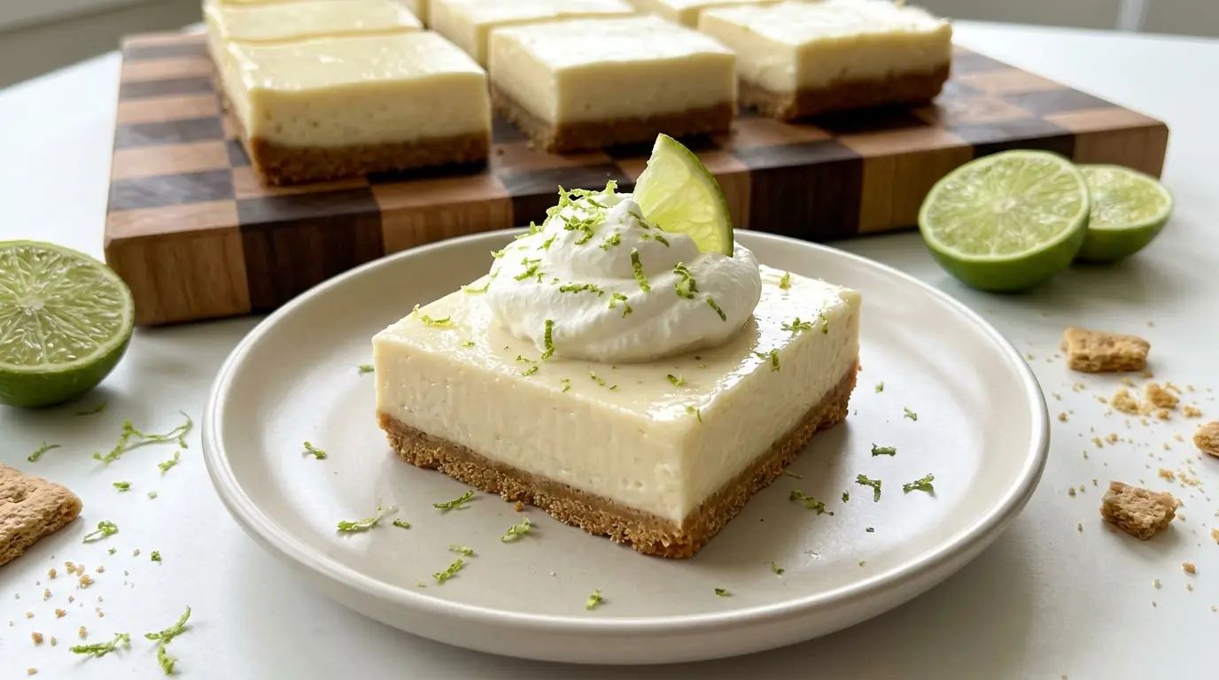 Key Lime Pie Bars – Creamy, Tart & Refreshing