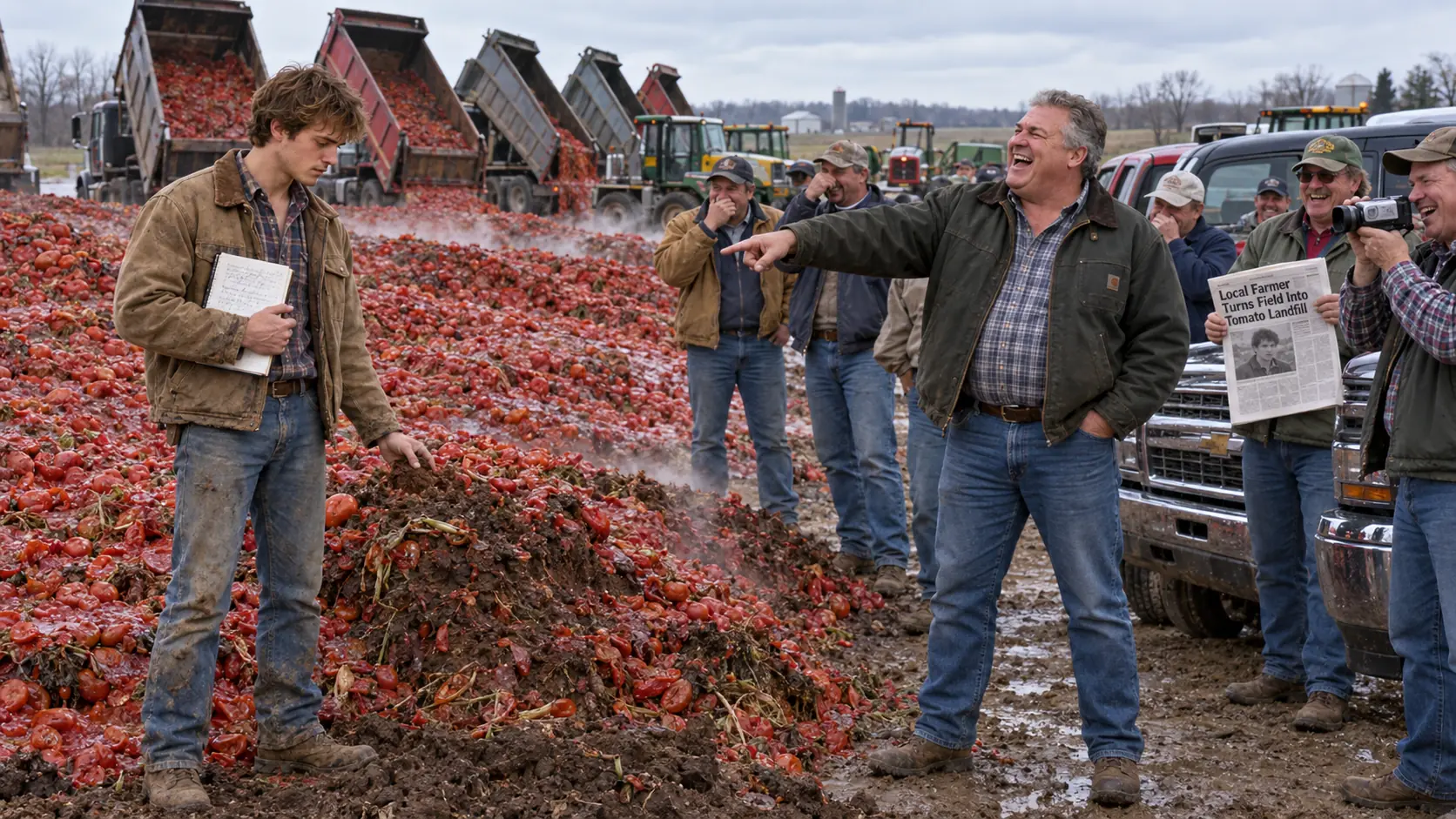 They Dumped 50 Tons of Rotten Tomatoes on His Field — 6 Months Later He Owned an Empire