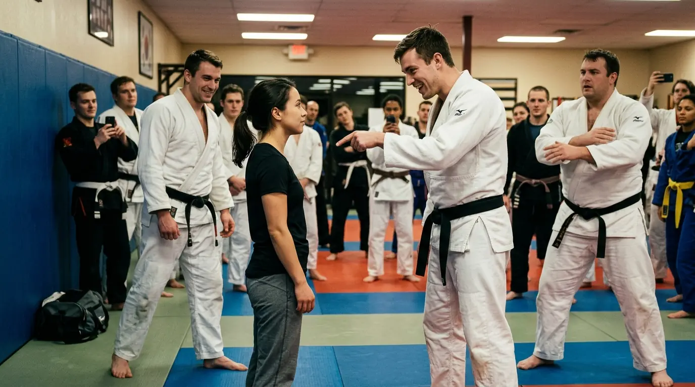 Three Black Belts Called the New Girl an Easy Match — Then She Asked for a Three-on-One