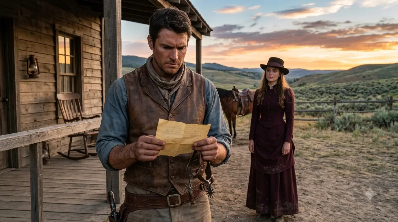 “Your Mother Asked Me to Find You,” She Said — The Cowboy Froze When He Saw What She Brought