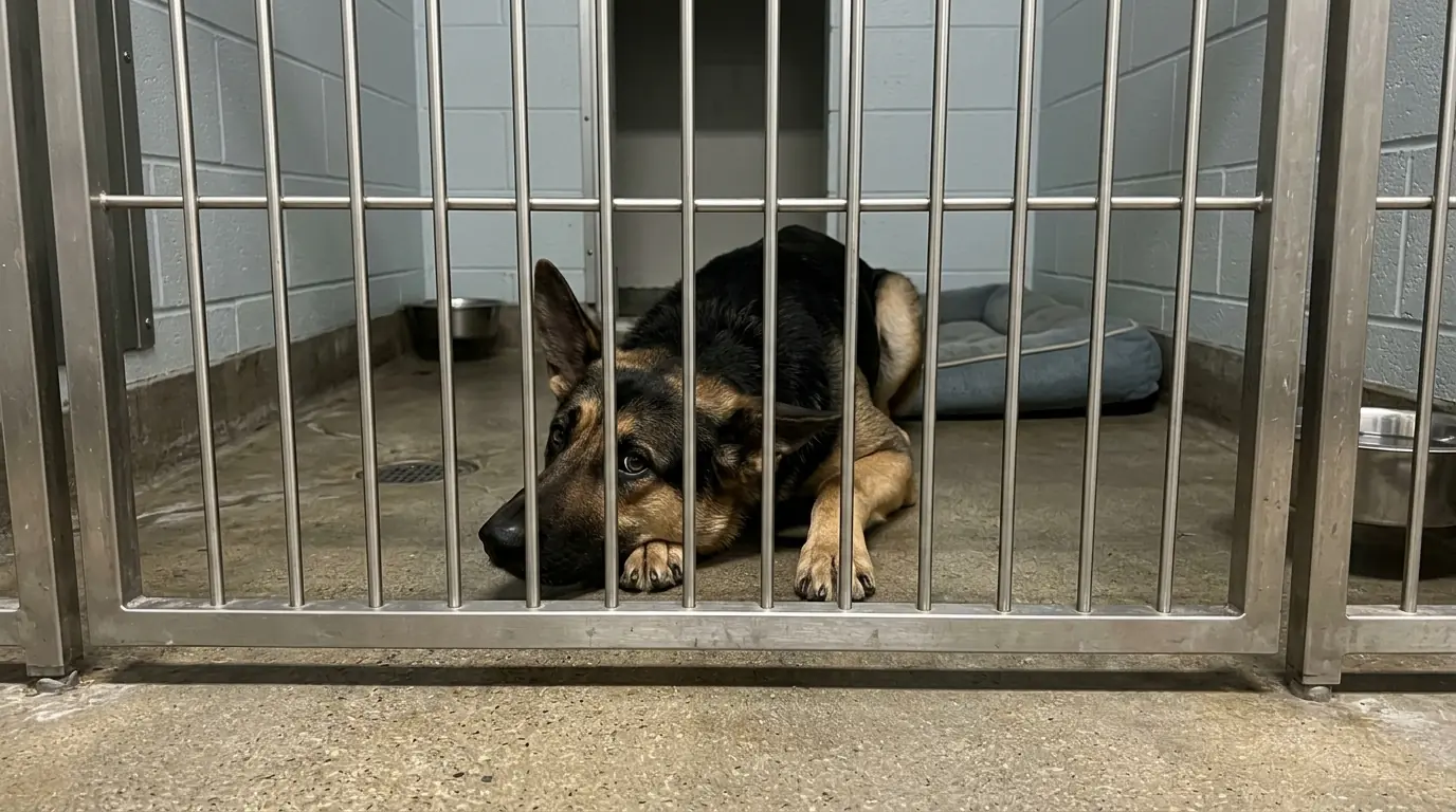 Remy Presses One Ear Against the Concrete Whenever the Shelter Goes Quiet—Then Suddenly Runs to the Door