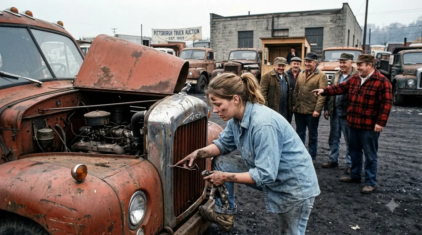 They Laughed When She Paid $400 for a Junk Mack Truck — Then She Opened the Oil Pan